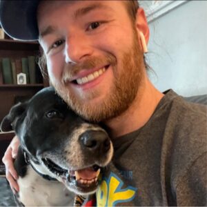 Dog and its owner pet memorial